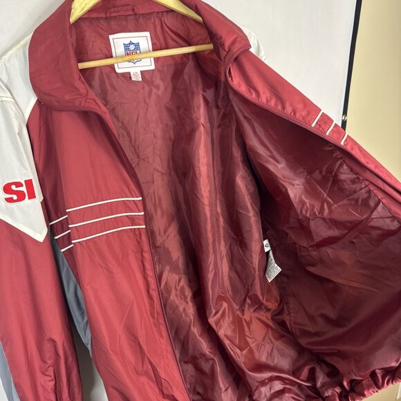 Vintage 90s NFL Washington Redskins Sports Illustrated Windbreaker Jacket Men L - Picture 6 of 9